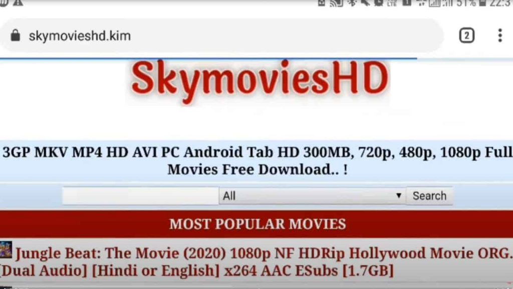 download Skymovies.in HD movies, Hindi dubbed movies