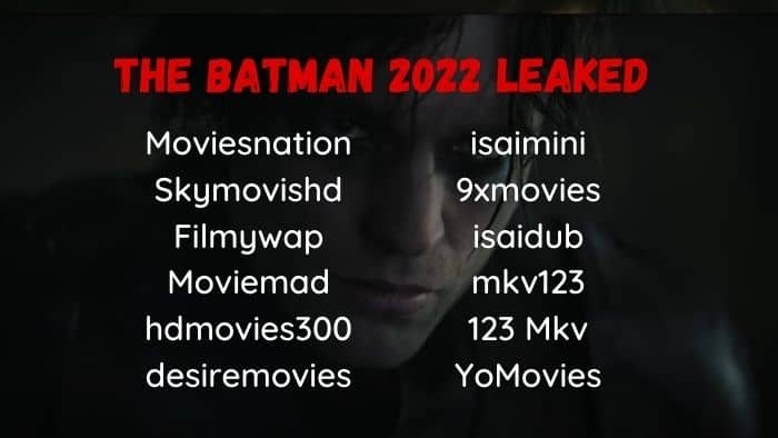 The batman 2022 Movie Download Leaked By Filmyzilla, filmywap